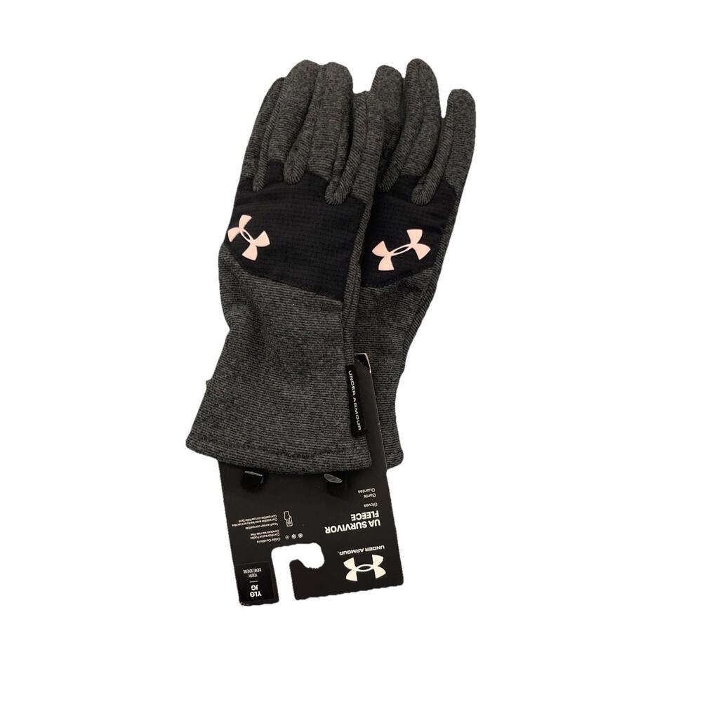 Under Armour UA SURVIVOR COLDGEAR INFRARED FLEECE Gloves Youth Large, NWT H94